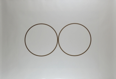 Felix GONZALEZ-TORRES : “Untitled” (Double Portrait) / Print on Paper / Size : 100x70 cm